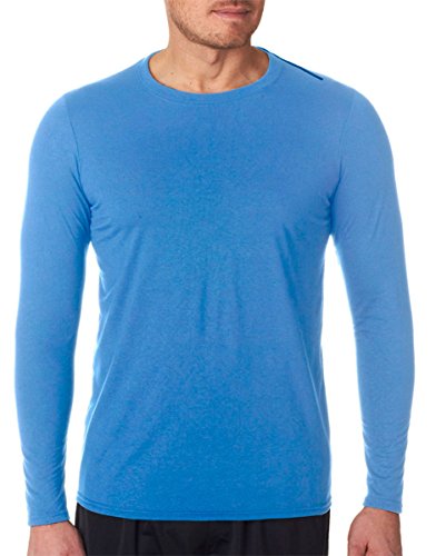 Gildan Performance? 4.5 oz. Long-Sleeve T-Shirt - CAROLINA BLUE - M