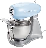 Smeg SMF01PBUS Stand Mixer, Pastel Blue