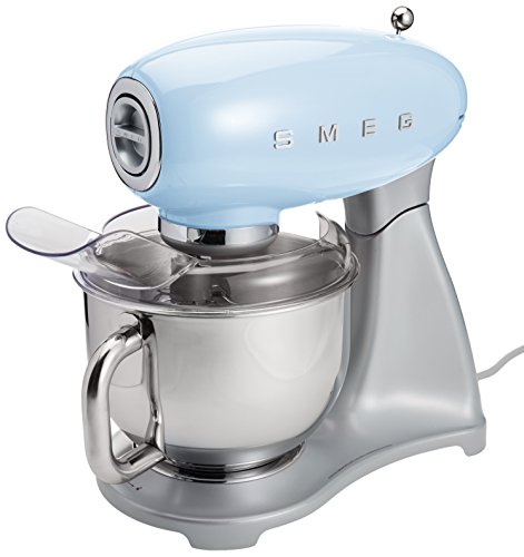 Smeg SMF01PBUS Stand Mixer, Pastel Blue