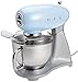 Smeg SMF01PBUS Stand Mixer, Pastel Blue