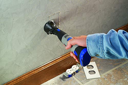 Dremel 561 Mehrzweck Spiral Fräser, Zubehörsatz mit 1 Fräser zum Schneiden von Holz, Kunststoff, Glasfaser, Gipskarton, Laminat und Vinylverkleidungen, 26150561JA