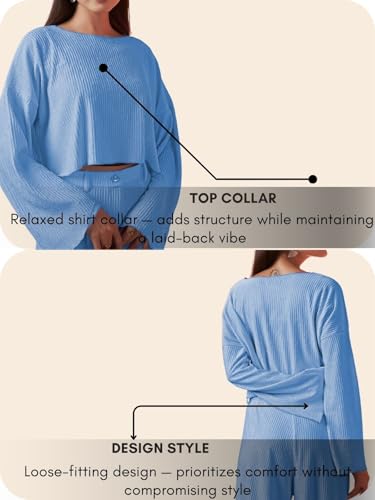Image of GRECIILOOKS Co-Ord Set for Women stylish | Textured Lycra Blend Casual Western Set | Dress For Woman | Trendy Two Piece Outfit for Casual, Party & Travel Outfits | Summer Co-Ord Set