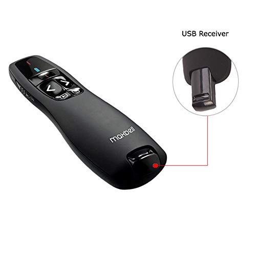 Maxbell Wireless Laser Powerpoint PPT Presenter Slide Changer