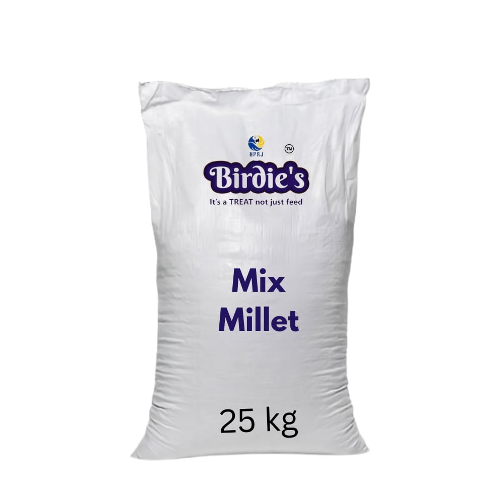 Birdie's Mix Millet,Bird Food for Medium to Small Sizes Birds, 25 kg Bulk Bag-image-29