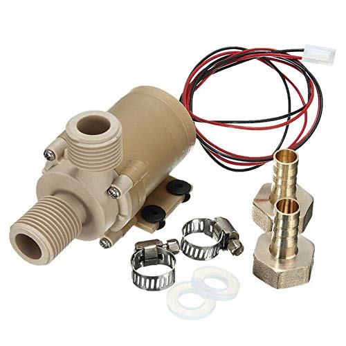 Preisvergleich Produktbild SHIJING 12V Solar Warmwasser Umwälzpumpe Brushless Motor Wasserpumpe Neu