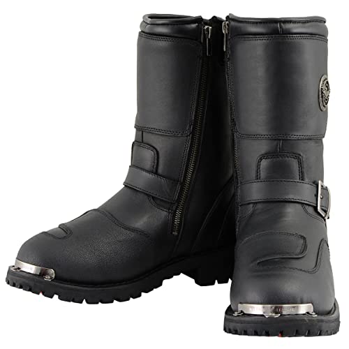 Milwaukee Leather Men’s Premium Leather Classic Engineer Motorcycle Riding Boots Collection3