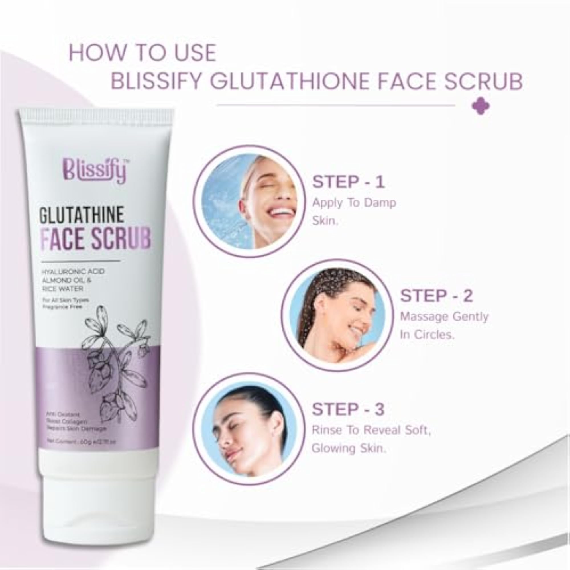 Skin Refining Duo: Glutathione Face Pack & Scrub