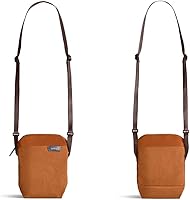 Vista 4 de Bellroy City Pouch (bolsa cruzada, lector electrónico o tableta pequeña, cartera, gafas de sol, teléfono), Bronce, Tamaño único