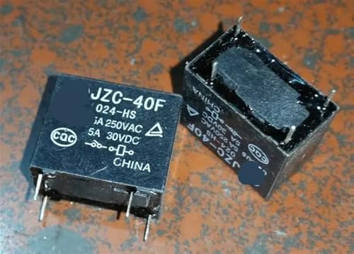 Relais 4 broches JZC-40F 024-HS avec commutation 5A stable et sécurisée