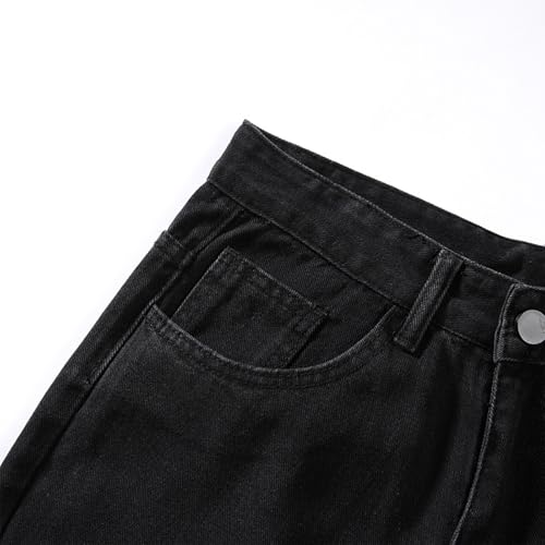 Baggy Jeans for Men Straight Leg Big and Tall Y2K Jeans Loose Fit Streetwear Comfort Classic Denim Pants with Pockets4