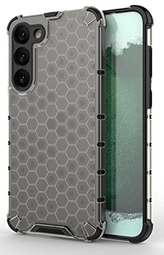 Image of Glasgow Back Case Cover Designed for [ Samsung Galaxy S23 Plus 5G / S23+ 5G ] (Stylish Look | Shock Proof) - Black