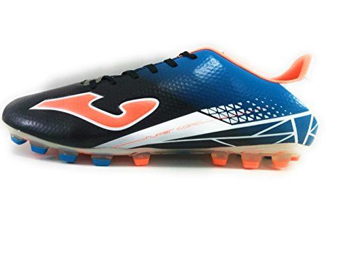 Joma Supercopa Speed Hombre Fútbol para Césped Artificial (46 EU, Negro)