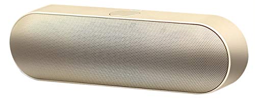Preisvergleich Produktbild Bluetooth-Lautsprecher Drahtloser Tragbarer Kreativer Kapsel-TF-Karten-Subwoofer Im Freien,Gold