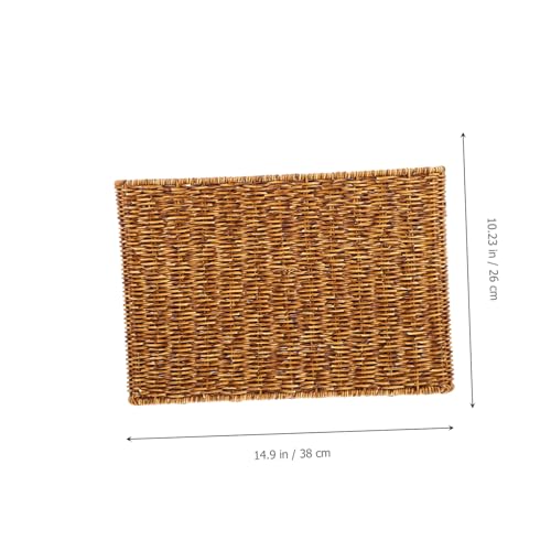 Panier à magazines rectangulaire et bac de rangement pour livres et divers objets - 3