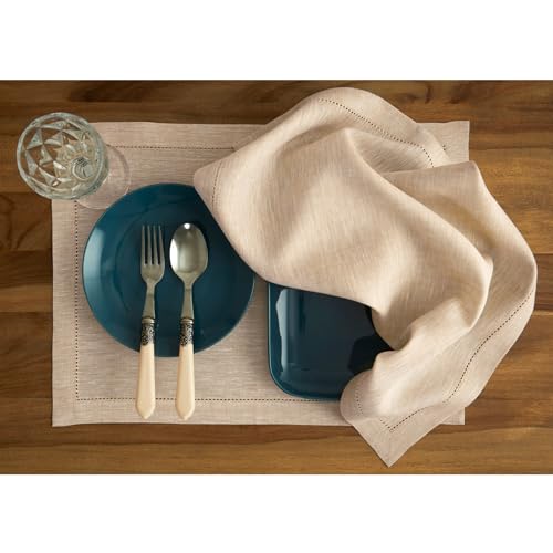 Servilletas de Tela Solino Home 20x20 Pulgadas Set x4 miniatura 2