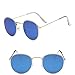 Produktbild Sonnenbrille Sunglasses Gradient Ocean Lens Sonnenbrille Frauen Ovale Brille Männer Street Beat Einkaufsspiegel Vintage Goldblue
