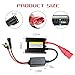 Wuyaoyao 2PCS DC12V 55W Xenon HID Ballast, Ultrathin Xenon Lamp Ballasts, Automotive Headlight Stabilizer HID Ballast Replacement for H1 H3 H4 H7 H11 H13 9005 9006 9007 5202 880, Car Accessories (55W)