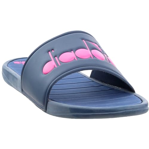 Diadora Mens Serifos Plus Slide Casual Sandals Casual - Blue2