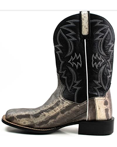 Dan Post Men's Kauring Snake Exotic Western Boot Broad Square Toe - Dps7063