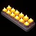 Produktbild EuroFone Flameless LED Teelicht Kerze wiederaufladbare LED Kerzen mit Cup 12pcs (Yellow)