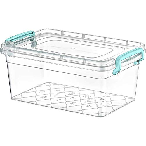 Buy Heavy Duty Clear Plastic Storage Boxes Stackable Containers with