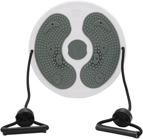 Venbytech for Ab Twister BoardExercise Waist Twisting Disc with 8 Magnets Fitness Grey