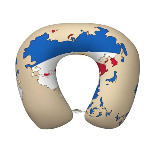 Almohada cervical viscoelástica U 25 cm x 30 cm miniatura 1