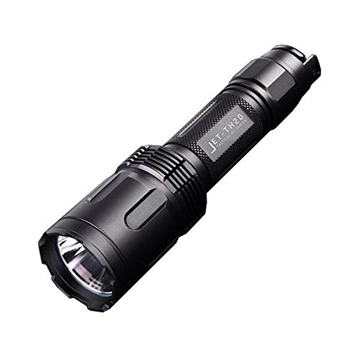 JETBeam TH20 Ultra Bright Tactical Triple Switch XHP70.2 LED Flashlight - 3450 Lumen - Using one 18650 battery w/ Exclusive Jetbeam Keychain Light