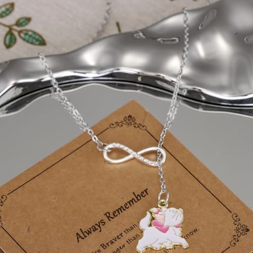 Marie Gifts for Women Ladies Queen Marie Movie Fan Lover Jewelry Marie Cat Necklace3
