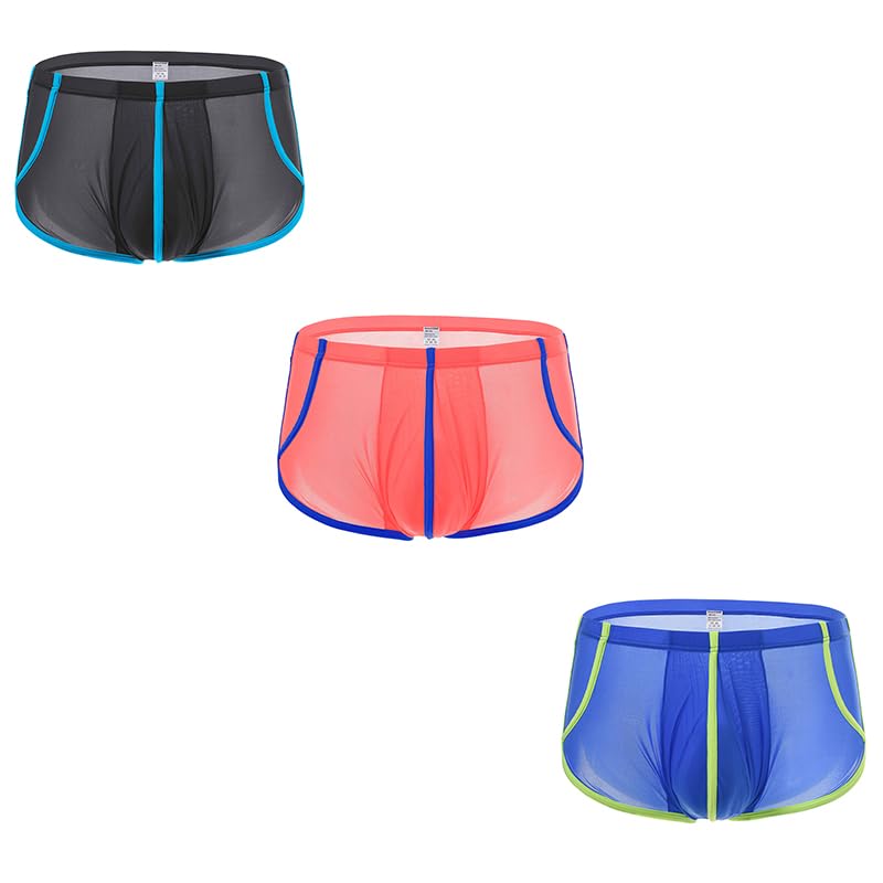 Ropa interior de malla con bolsa bulto y talle bajo ideal para uso diario de verano