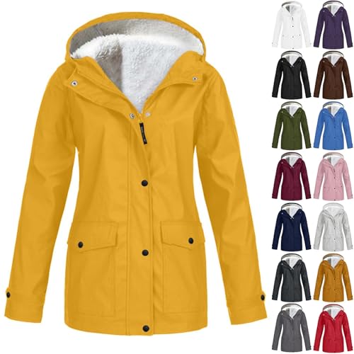 Rain Jacket Women's Waterproof Transition Jacket Large Sizes