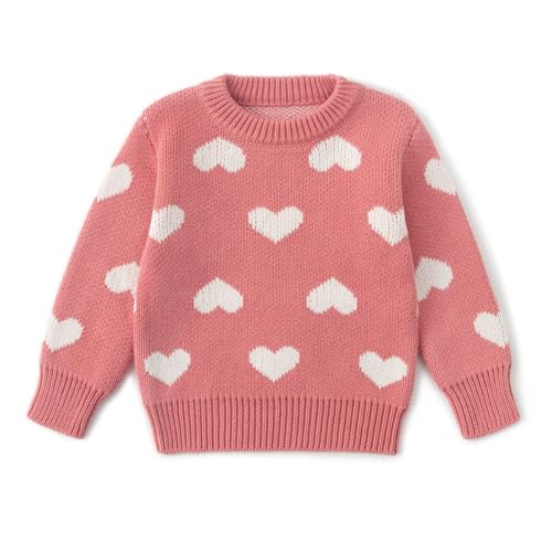 10 Best Girls Heart Sweaters That Are Perfect for Layering Up 7 Simplee Kids Baby Pullover Sweater for Autumn