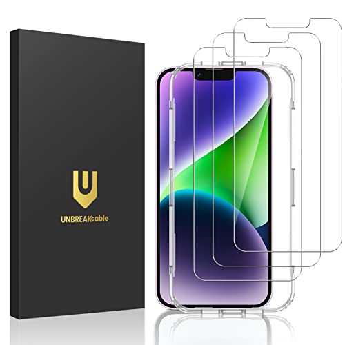UNBREAKcable 3-Pack Screen Protector for iPhone 14/16e