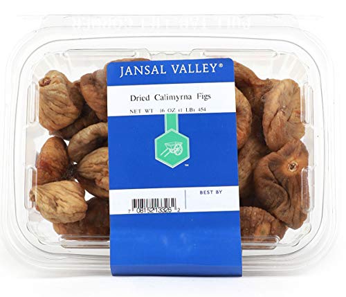 Jansal Valley Dried Calimyrna Figs, 1 Pound