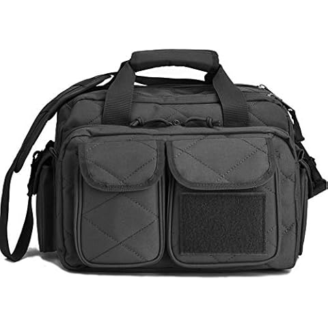 Tactical Gun Range Bag, Deluxe Pistol Shooting Range Duffle Bags Cover
