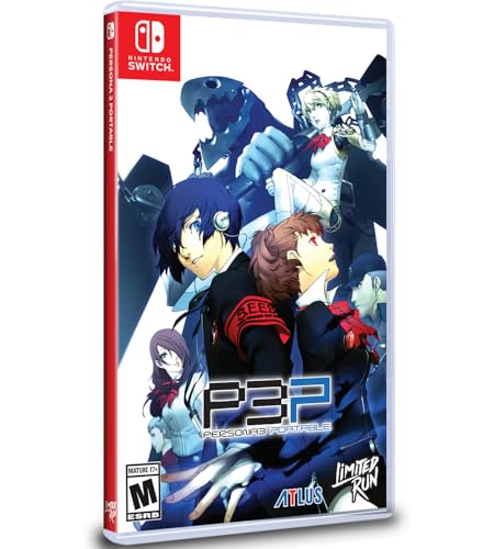 Persona 3 portátil SDCC Foil Cover juego de rol japonés portátil para Nintendo Switch