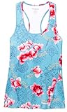 Komplett bedruckt. Desigual Damen Hindi Dancer T-Shirt S türkis