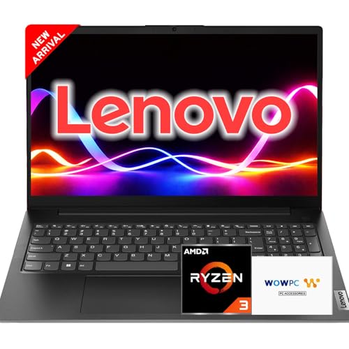 Image of Lenovo 2026 V15 Business Laptop with Microsoft 365 for The Web, AMD 7000 Series Ryzen CPU (Beats Intel i7-1160G7), 15.6 inch FHD Display, 16GB RAM, 2TB SSD, RJ-45, HDMI, Wi-Fi 6, Windows 11 Pro