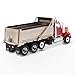 Diecast Masters Western Star 4900 SFFA with Lift Axle Silver Plated Dump | Real Dump Truck Specifications | 1:50 Scale Model Semi Trucks | Diecast Model 71067