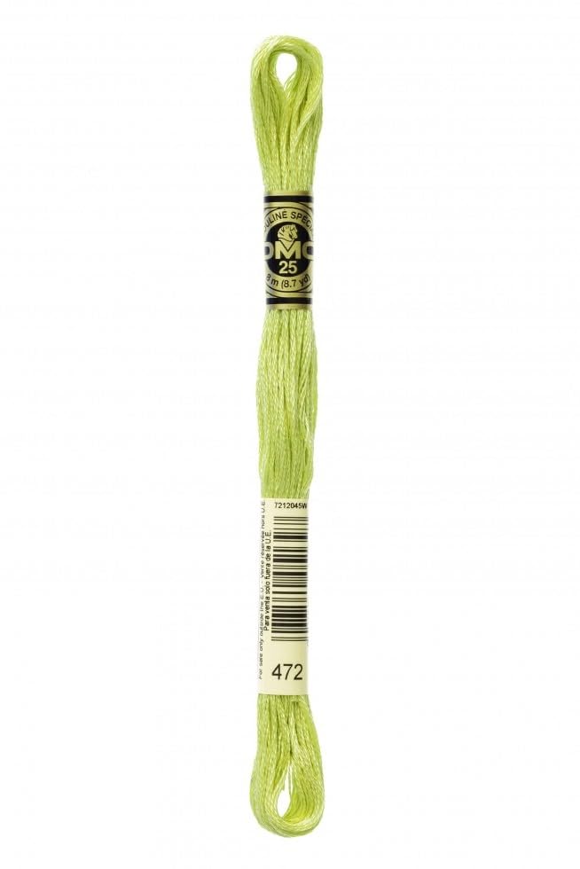 Image of DMC Stranded Cotton Embroidery Thread 472 - per Skein