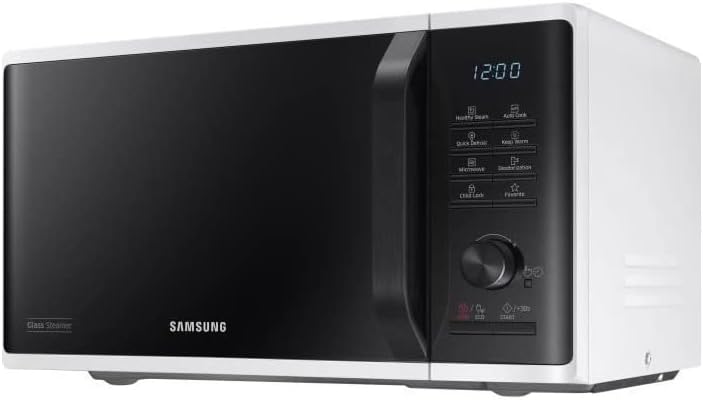 SAMSUNG - Solo microonde 23l / Comando elettronico + pulsante / Funzione Keep warm / Quick Defrost defrost / Steamer