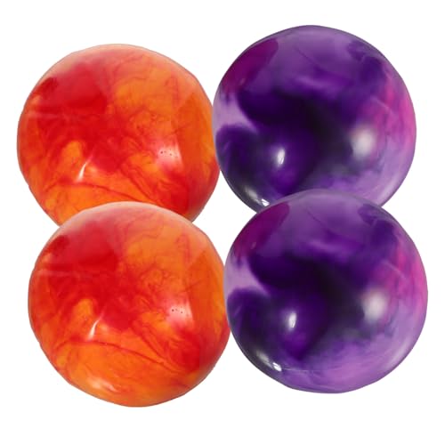 ORFOFE 4pcs Colorful Cloud Inflatable Stretch Balls for Play Random Colors for Outdoor Activities and Family Bonding Random Color