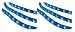 Celebrations Rope Lights 18-feet, Blue - 2 Pack