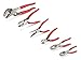 TEKTON Pliers Set, 6-Piece (Groove Joint, Slip Joint, Long Nose, Diagonal Cutting, Lineman's) | PLR99020