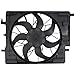 Go-Parts - Single Radiator Fan Assembly for 2017-2021 Volvo S90, 2019-2021 Volvo V90 and V60, Excludes Plug-in Models, Replacement 2019 2020 2021