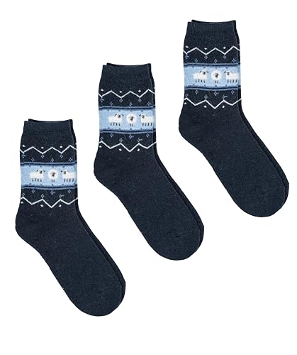 Image of Shag Wear Women's Novelty Angora Socks, Cute Animal Casual Cozy Soft and Warm, 3 Pack