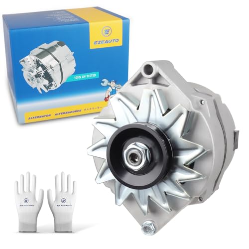 Image of New 1 Wire Self Exciting Alternator High Output 120A compatible with Pontiac Buick Cadillac Chevy GM 350 SBC BBC 10SI Replacement#7127SEN, 334-2114, ADR0173, ADR0325, ADR0335, 400-12370, 20-102-7