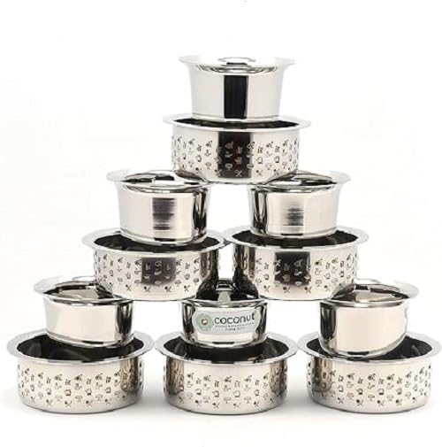 Generic Coffee Dabara Set Tea Dabara Set Peetal ka Dabara Set Serving Drinkware For Home Kitchen Gifting Festival