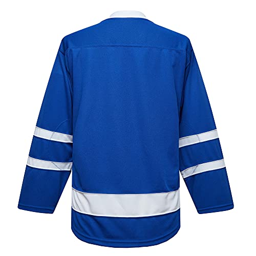 Ealer H900 Series Ice Hockey League Team Color Blank Practice Jersey & Thick, Breathable And Quick-Dry High Strength Fabric&Unisex Junior To Senior #TOP2