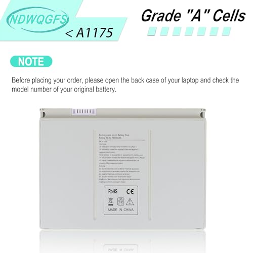 Image of A1175 Laptop Battery for Apple MacBook Pro 15 inch inch A1260 A1150 A1211 A1226 for 2006 2007 2008 Version MA348 MA348 /A MA348G /A MA348J /A Laptop Notebook-Li-ion a1175 battery11